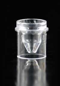 Sample cup 0,25 ml in polystyrene for Centrifichem autoanalyzer