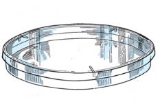Ø 140mm Sterile polystyrene petri dish. With vents.